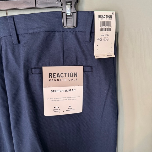 NWT Kenneth Cole Reaction Trousers - Picture 2 of 2